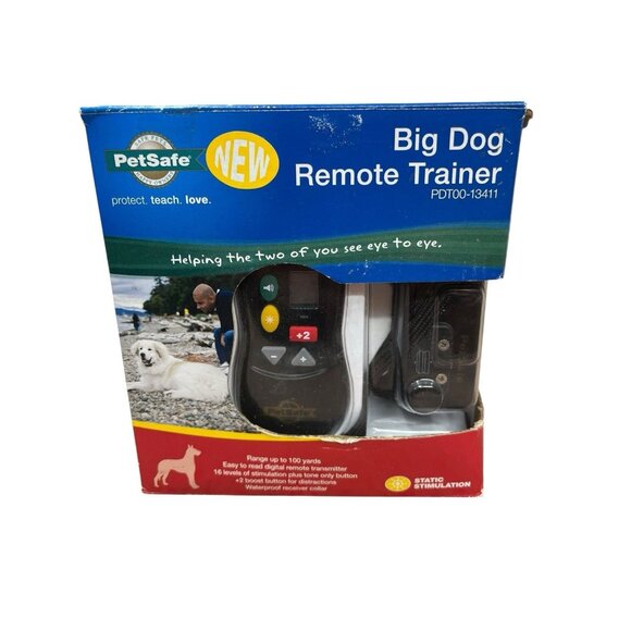 PetSafe Big Dog Remote Trainer PDT00-13411 Range Up To 100 Yards Open Box - Picture 1 of 6